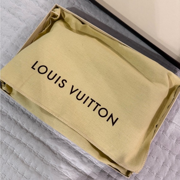 Louis Vuitton mini pleaty monogram denim shoulder bag. - Picture 8 of 9